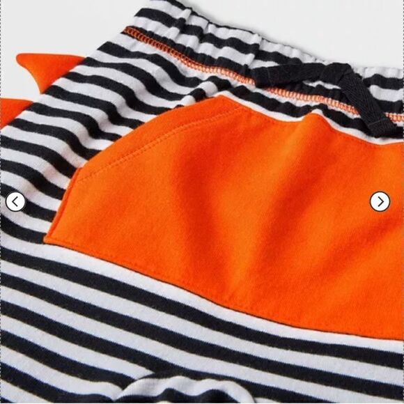 Nwt Halloween Baby Boy's "Milk Monster" Sweatshirt and Joggers Outfit - Picture 3 of 9